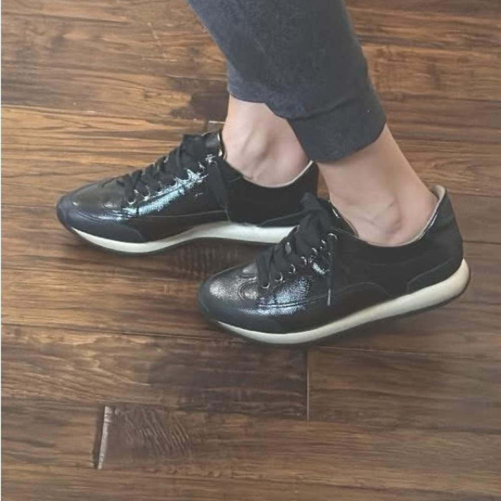 Stylish Black Sneakers for Women